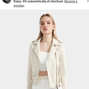 Rudsak Moto Leather Jacket NWOT